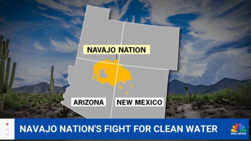 Navajo Water Rights Settlement Story and Video - NBC News Now - Alyssa London Contributed w/ Anchor Vicky Nguyen